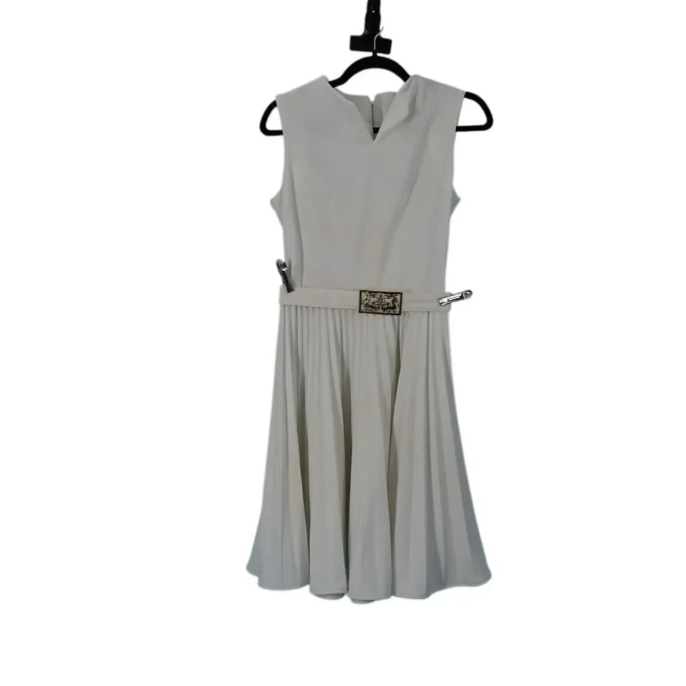 Vintage Tony Todd  Size Small/Medium Cream Floral Dress